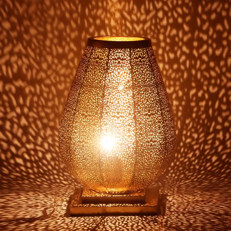 Lampada orientale Lampada da comodino Manal