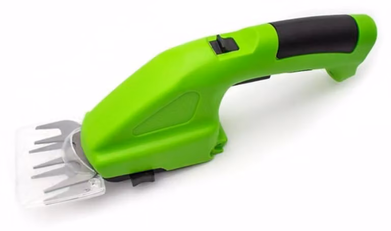 Dripio - Tagliabordi elettrico per siepi - A batteria - 2-in-1 - Regolabile