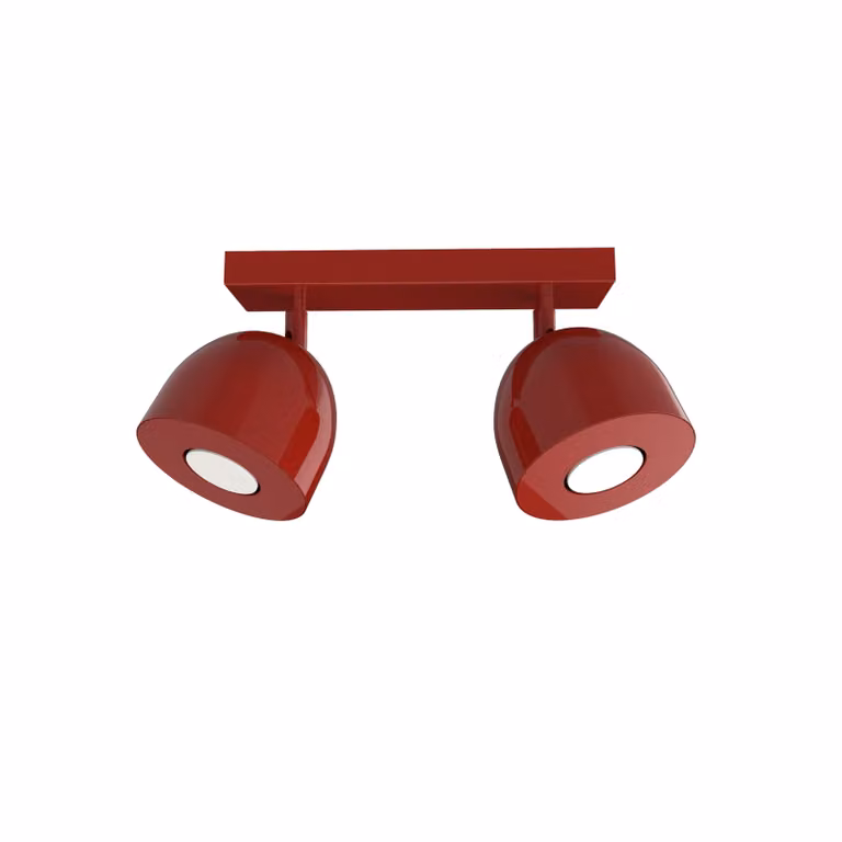 Lampada Da Soffitto Campanella Con 2 Lampadine Monocolori Lucide