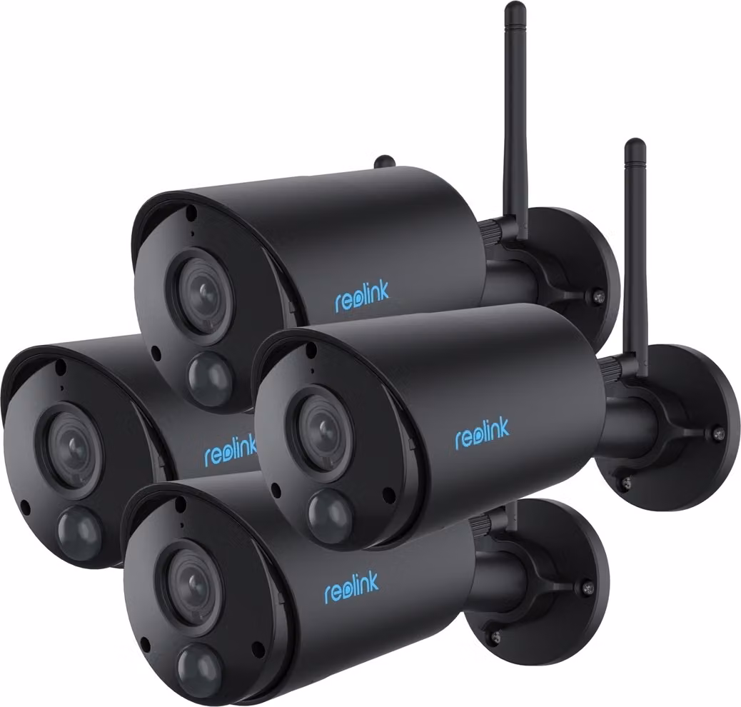 Set di 4 batterie Wifi Reolink Argus Series B320-B (4x 40-57-9869)