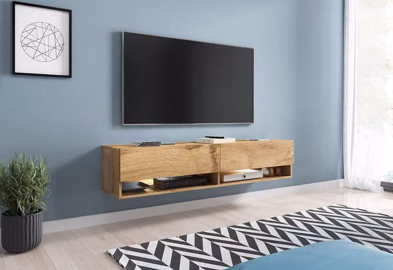Tavolino per TV CALIBURI 140 - rovere wotan