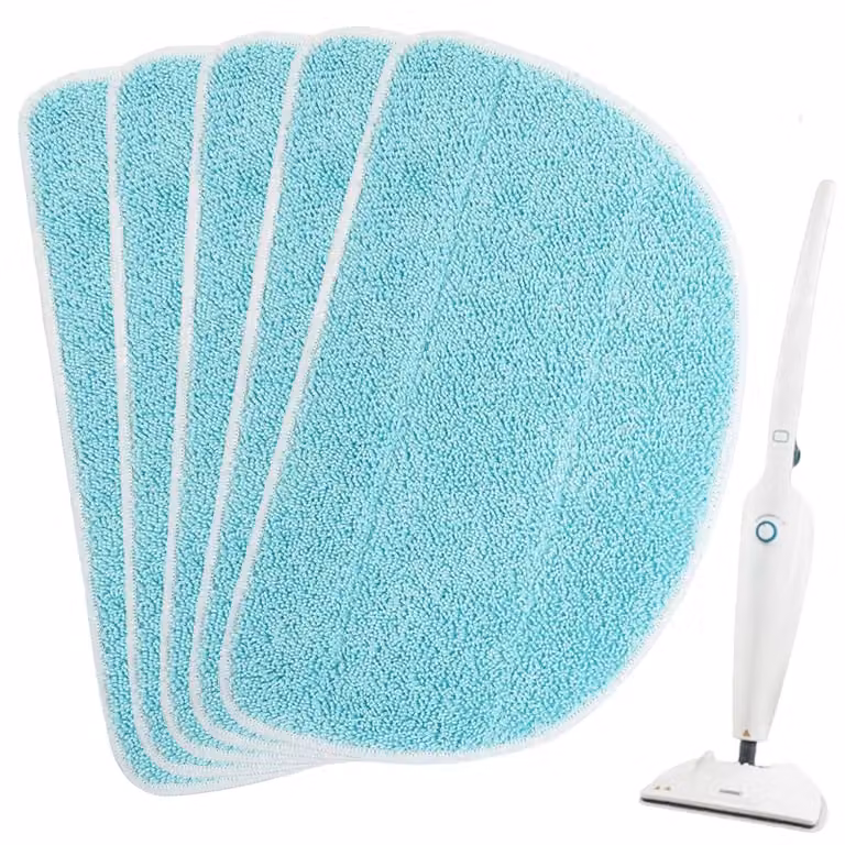 5 cuscinetti di ricambio, dimensioni 33x19,5 cm, colore blu