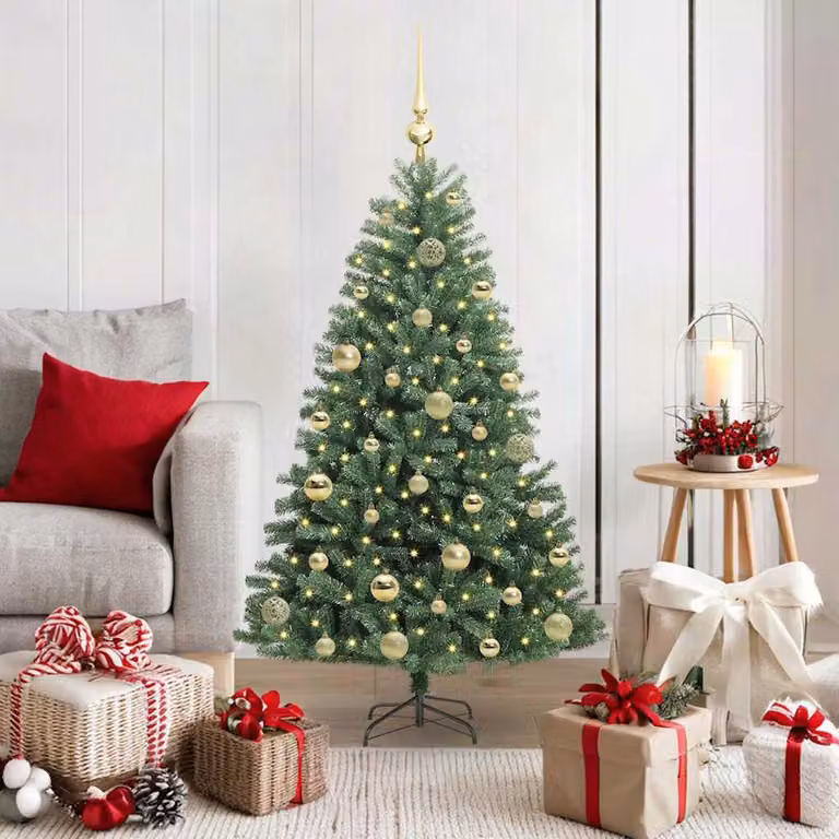 Maison Exclusive - Albero di Natale artificiale pieghevole, verde, 120 cm
