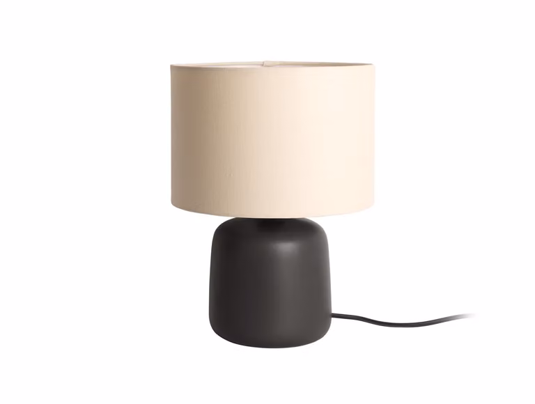 Lampada da tavolo ALMA base in Vetroceramica, Ø 23 cm