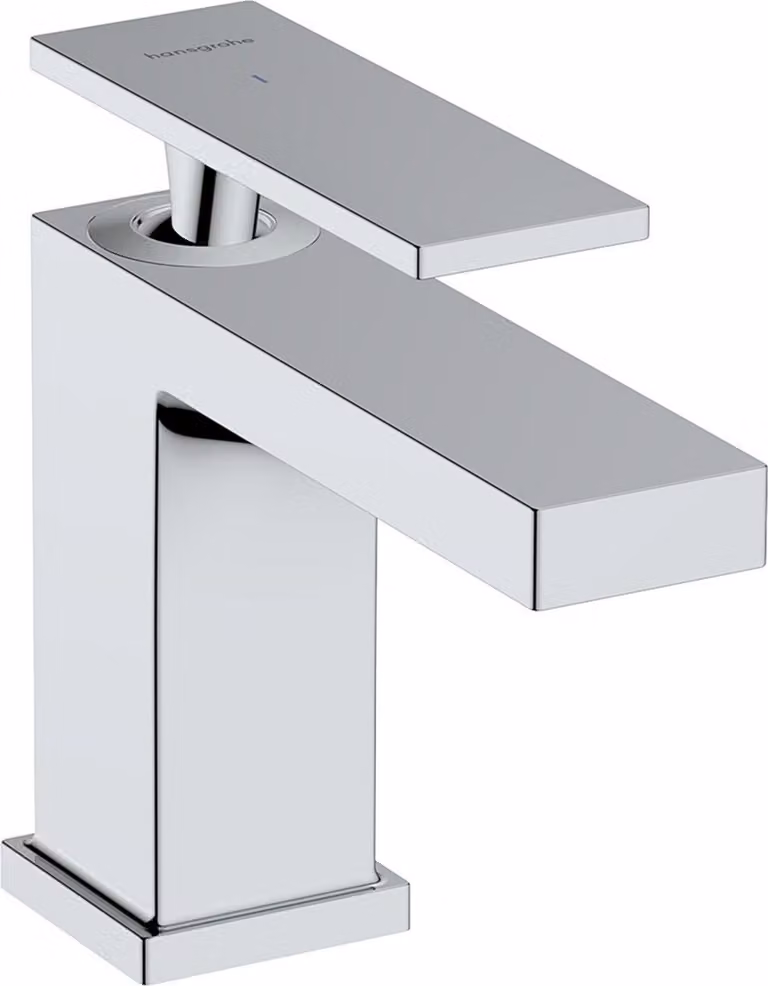 hansgrohe Tecturis E robinet sur pied 80, saillie 122mm, pour eau froide/prémélangée, sans garniture de vidage, 73013000, 73013000