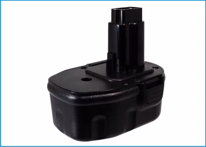TECHTEK Batteria compatibile con [DeWalt] DC528 Flashlight, DC551KA, DC612KA, DC613KA, DC614KA, DC615KA, DC728KA, DC731KA, DC735KA, DC735KB, DC757KA,