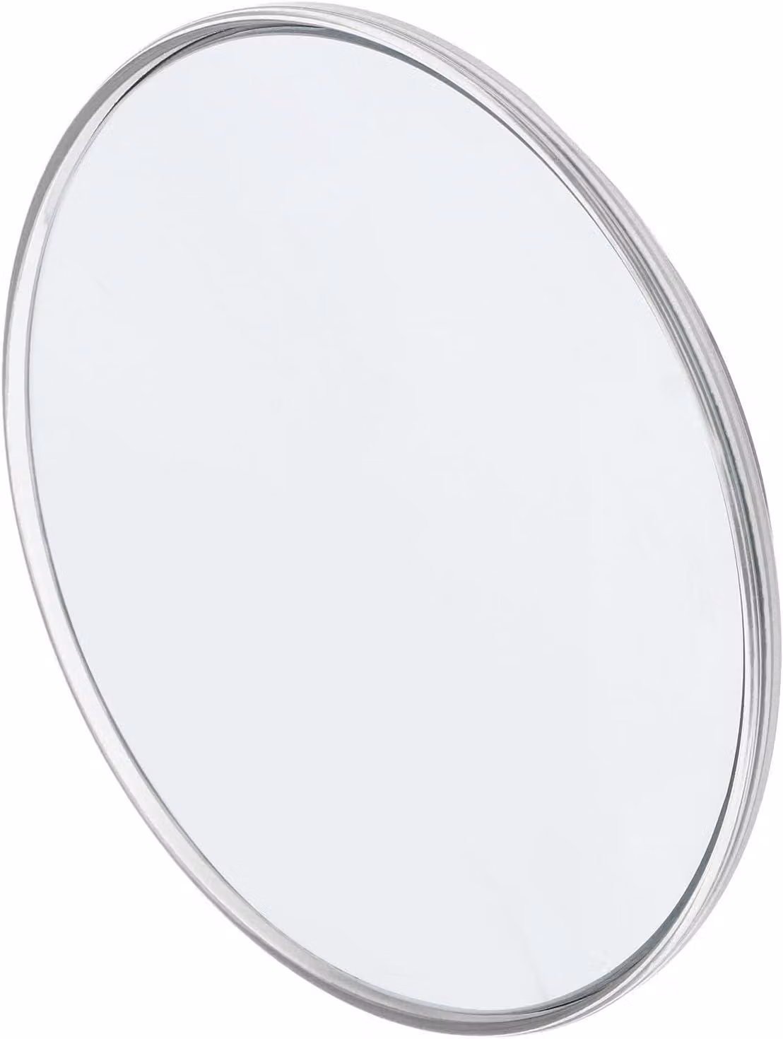 Specchio trucco rotondo, ingrandimento 30x, confezione da 6 pezzi, da montare a parete, ideale per il viso
