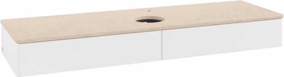 Mobiletto V&B senza struttura frontale - illuminazione Antao 160x50cm, HL, WBP botti