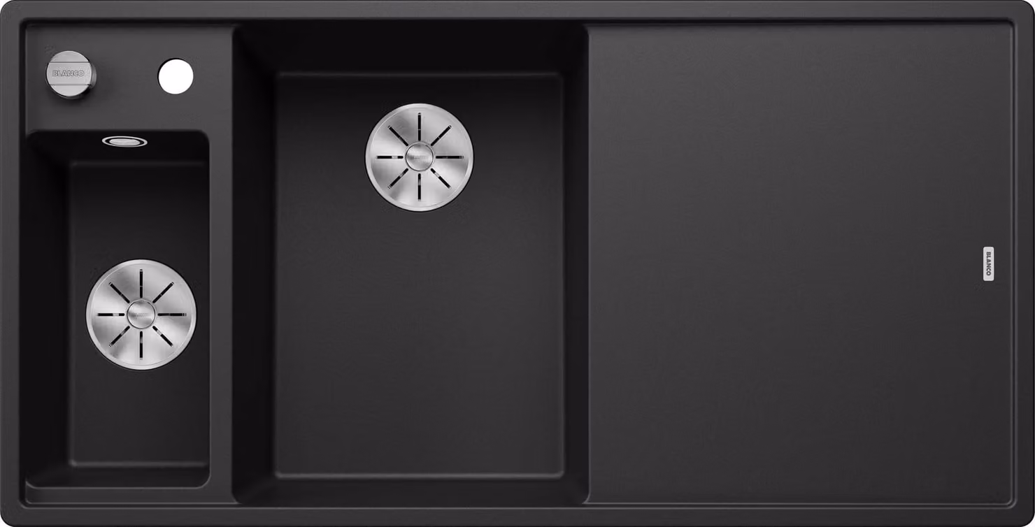 BLANCO AXIA III 6 S SILGRANIT nero