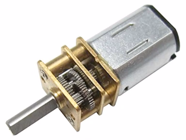 Motore a corrente continua (DC) a 6V, 7 giri al minuto, con albero da 10 mm, per serrature di porte