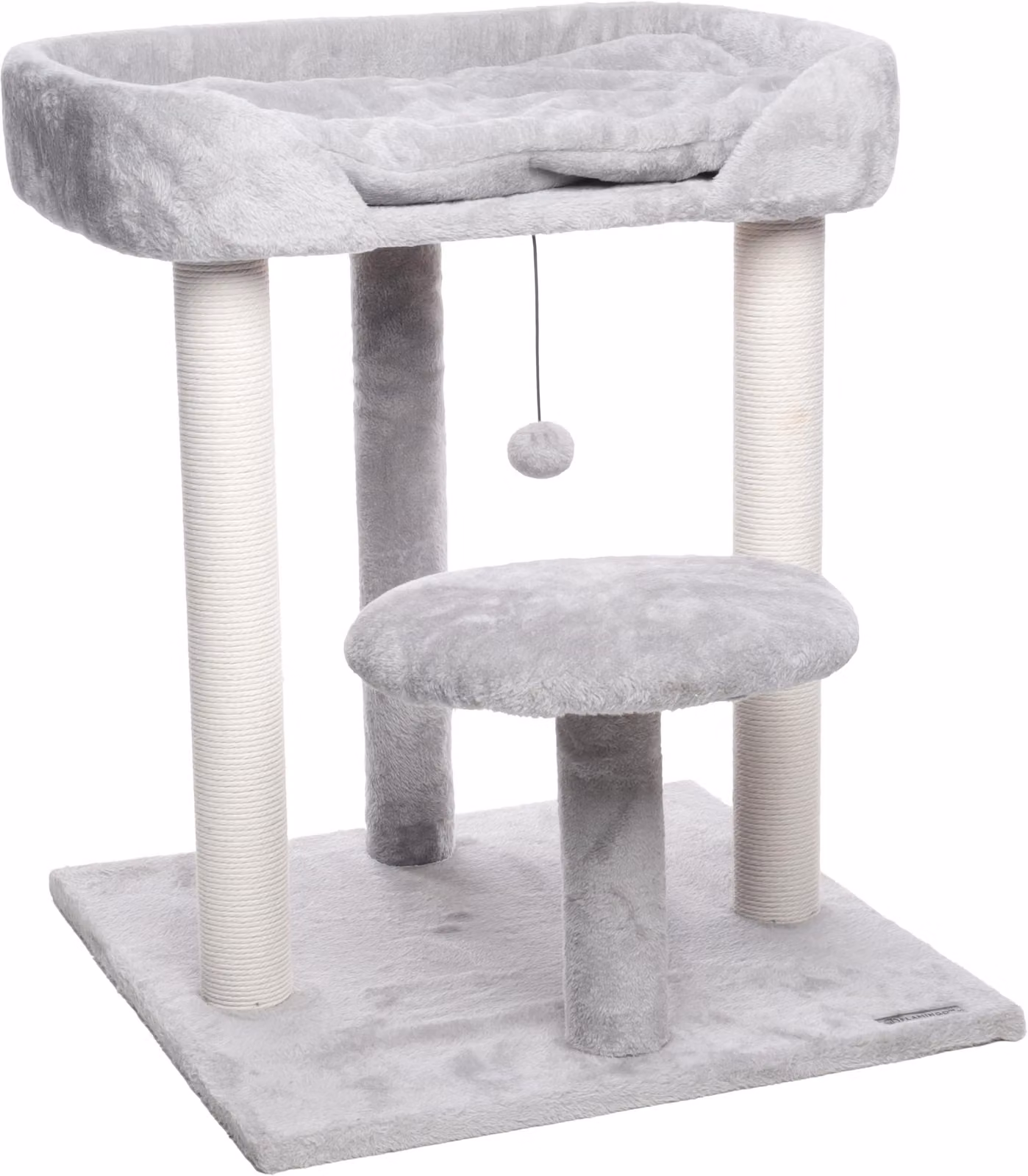 Albero per graffiare Flamingo Dolores, colore grigio