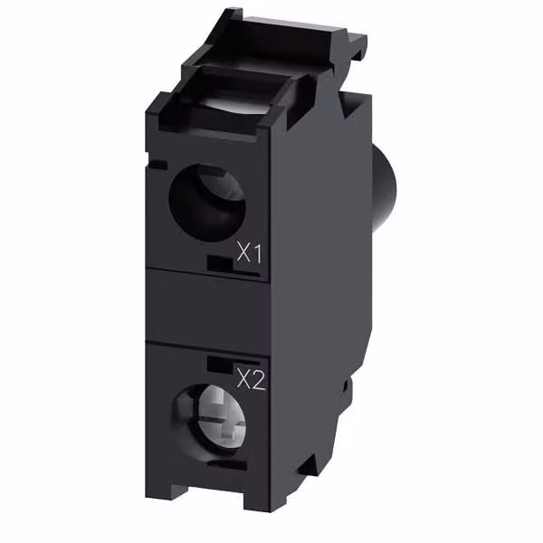 Modulo LED LED, 230VAC, blu - Portalampada per indicatore luminoso blu 3SU1401-1BF50-1AA0