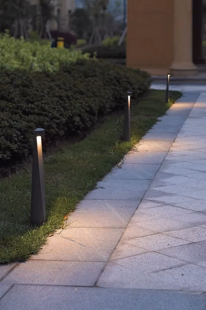 Paletto LED EDDIE Rossini Illuminazione in Alluminio Antracite 7W 3000K IP65 – 2