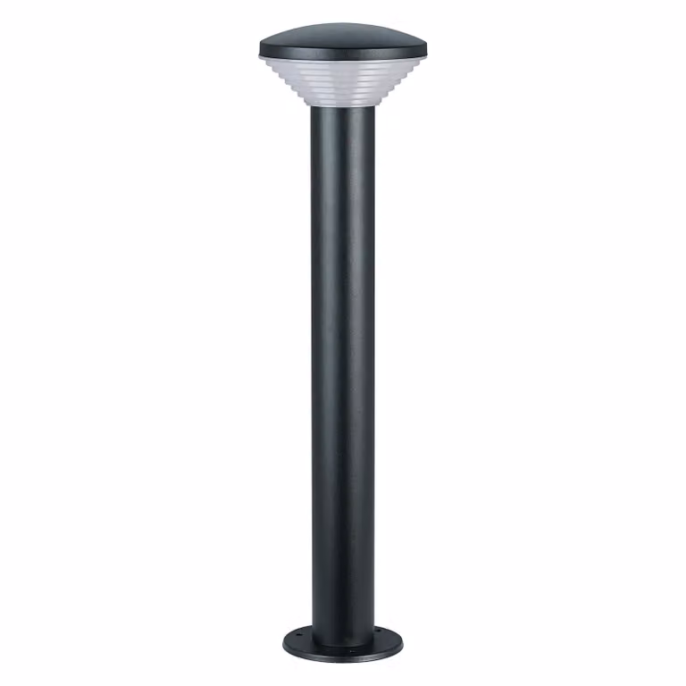 LEDVANCE ENDURA HYBRID OLONA apparecchio per esterni, apparecchio ibrido, 2W, 140lm, colore della luce bianco caldo, temperatura di colore 3.000K, grigio scuro, acciaio inox, classe di protezione IP44 e IP67, funzionamento solare e a rete