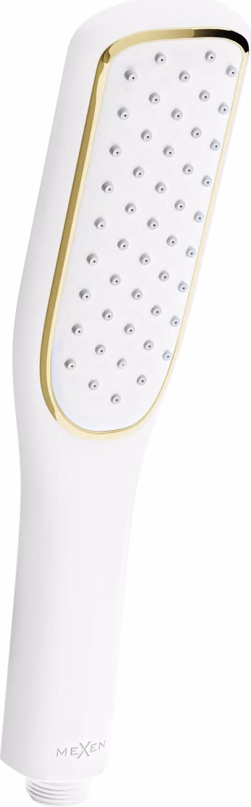 Mexen R-49 doccetta a mano 1-funzione, bianca/dorata - 79549-25