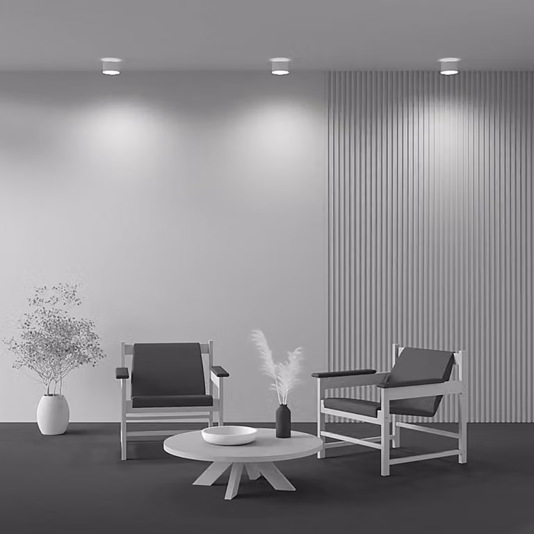 Maytoni Plafoniera a LED Planet, Bianco / Opale, Corridoio, Alluminio, Moderno, Plafoniera LED