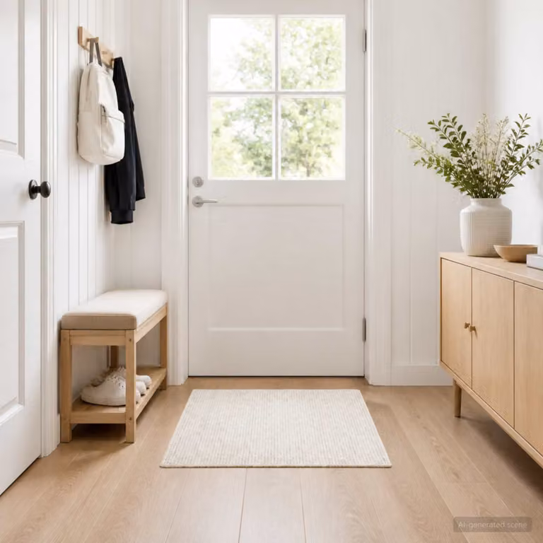vidaXL Tappeto Crema 100 x 100 cm 100% Poliestere 3 mm Lavabile
