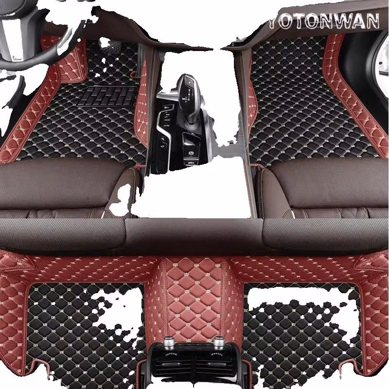 Tappetini per auto, design protezione impermeabile, set di 3 tappetini-19