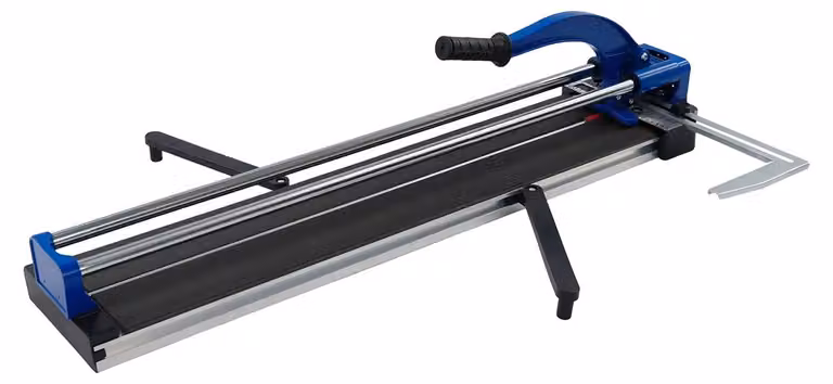 Tagliapiastrelle, posizionamento a infrarossi, taglio efficiente, colore blu