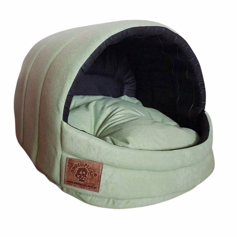 grotta per cani, cuccia per cani 34x40x39cm - verde