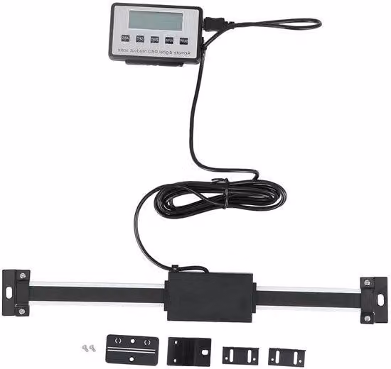 Calibri digitali di precisione - Linea di misurazione digitale - Strumento di misurazione di precisione - Misurazioni precise - Risoluzione fino a 0,01 mm - Campo di misura da 0 a 200 mm - Lega d'argento