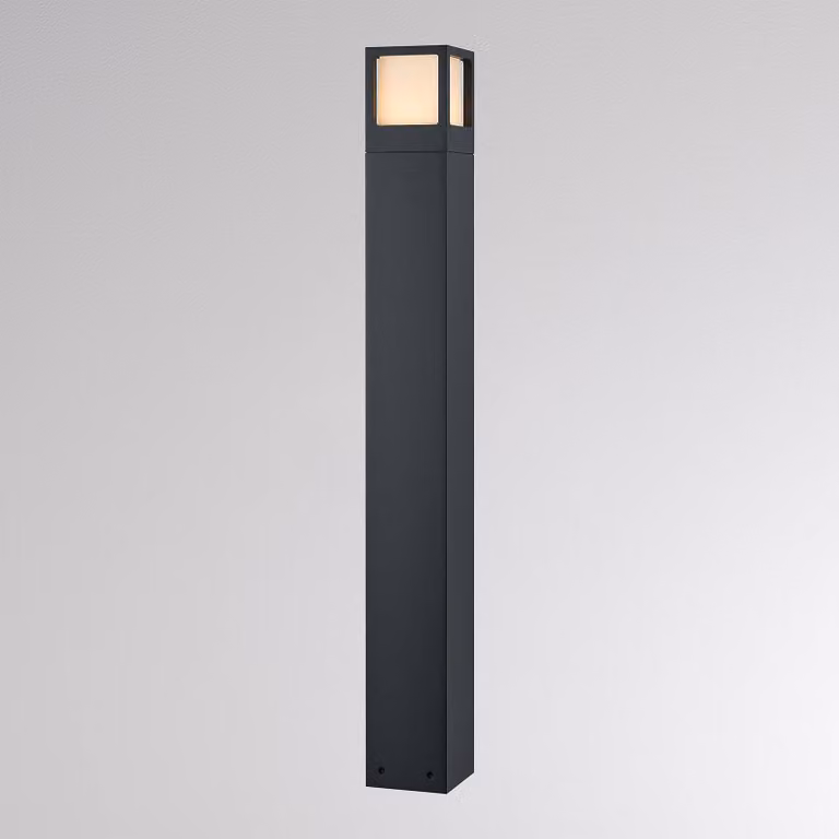 Molto Luce Lampione a LED FYNN-X, altezza 85 cm, antracite, CCT IP65 on/off FYNN-X, Nero, Alluminio, Moderno