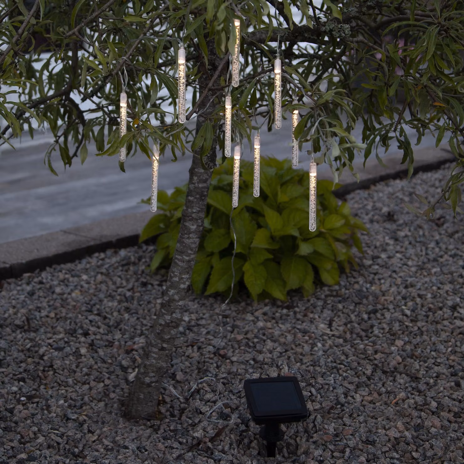 Catena solare da giardino a led Bollicine