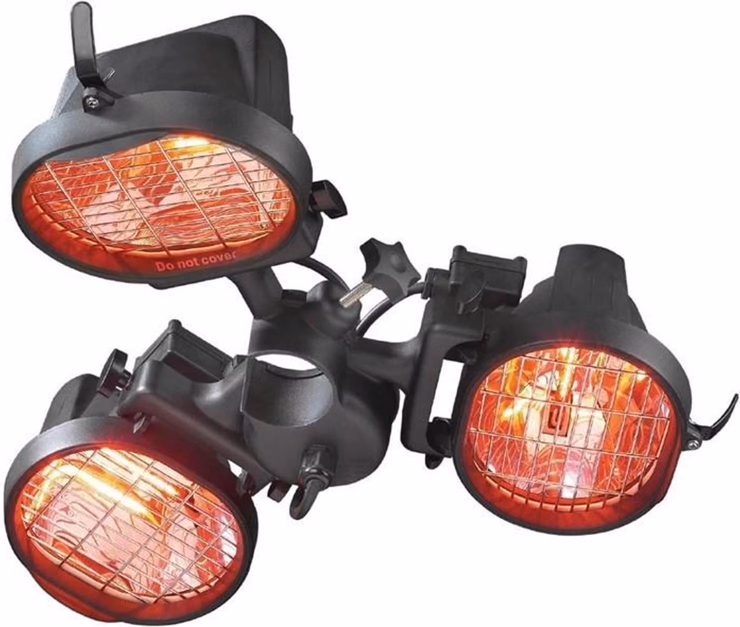 Stufa elettrica da esterno Eurom per ombrelloni 1500W