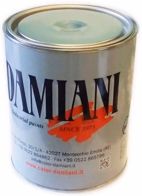 Smalto ferromicaceo Damiani opaco a rapida essiccazione per metallo colore nero antico 25 kg