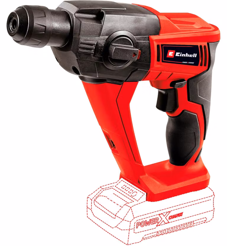 Einhell Expert Plus TE-HD 18 Li - Solo - trapano a percussione - a batteria - 2 modalità - SDS-plus - 9,9 N-m - 1,2 joule - senza batteria