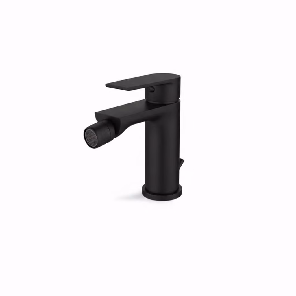 Miscelatore bidet con scarico Vema TIMEA V16070 - Nero Opaco