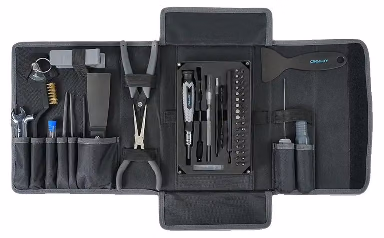 Kit di strumenti per stampanti 3D, set di cacciaviti multifunzione, scatola di stoccaggio organizzata, kit di strumenti per stampanti 3D