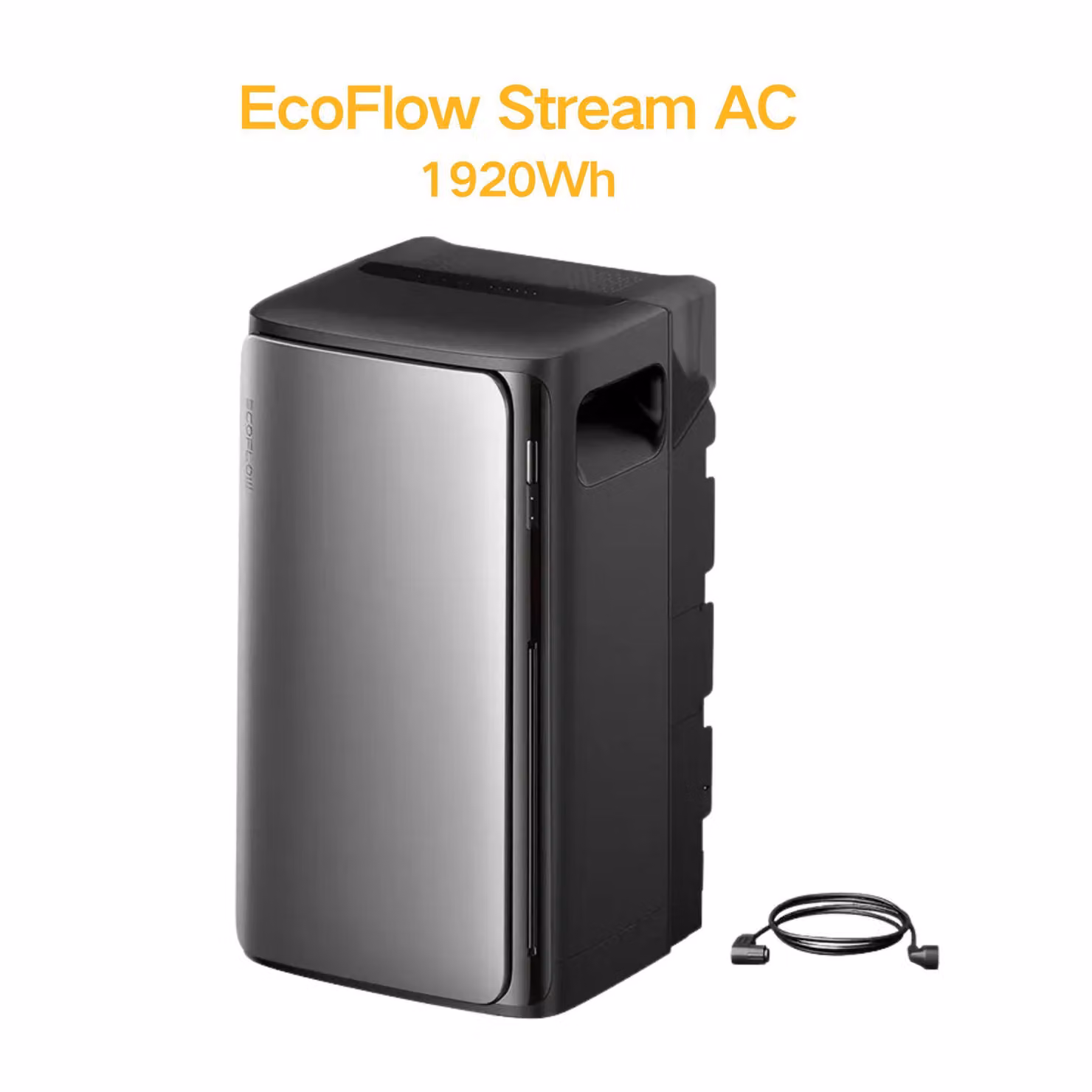 Centrale elettrica da balcone Powerness con accumulatore, EcoFlow STREAM AC Accumulatore da 1,92 kWh, compatibile al 100% con tutte le centrali elettriche da balcone, 800 W bidirezionale (IVA 0%)
