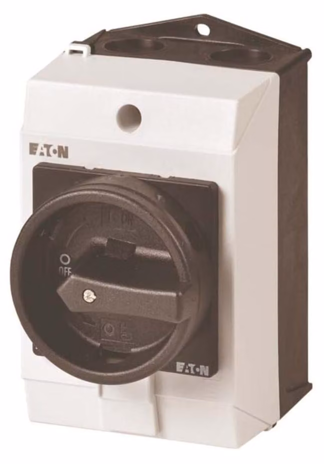 Eaton T0-3-15680/I1/SVB-SW Interruttore elettrico a levetta 3P Nero