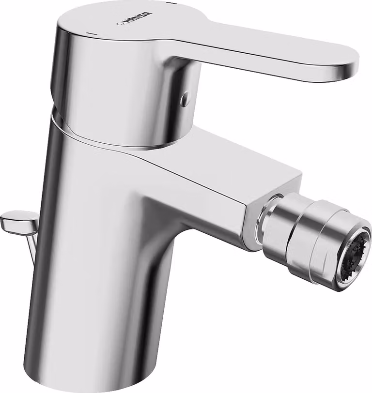 Miscelatore monocomando per bidet Hansa Primo con set di scarico, cromato, 1 pz.
