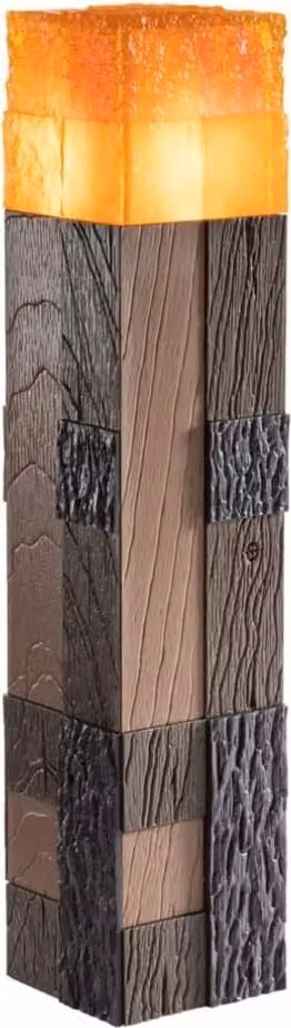 Lampada Minecraft Replica Torcia illuminante 25 cm