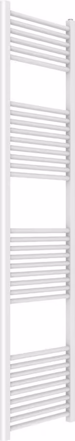 Radiatore scaldasalviette in acciaio bianco 45x180
