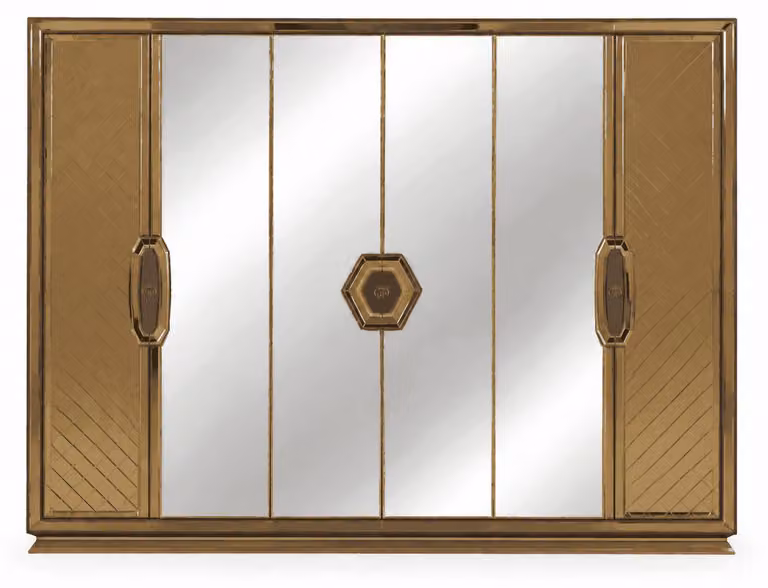 Armadio moderno con un aspetto elegante e ampio spazio di stoccaggio