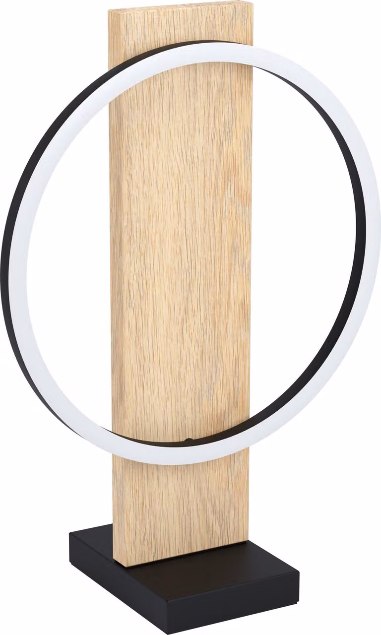 BOYAL Lampada da tavolo Illuminazione da tavolo - L30 x L15 x H42,5 cm - nero, marrone - 1X12W incluso - IP20