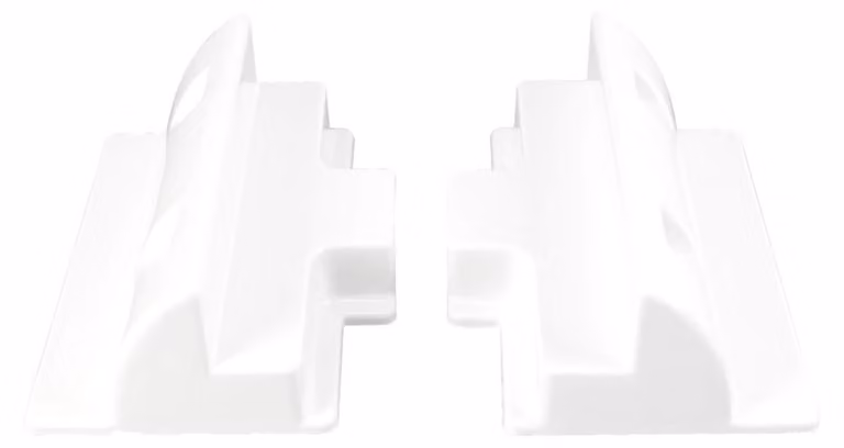 Supporto in ABS per pannelli solari, 180 mm, bianco, per camper