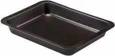 Lasagnera rettangolare antiaderente in acciaio inox Guardini, colore nero, 32 x 24 cm