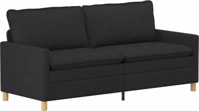 Divano | Divano da soggiorno | Sofa Nero Tessuto