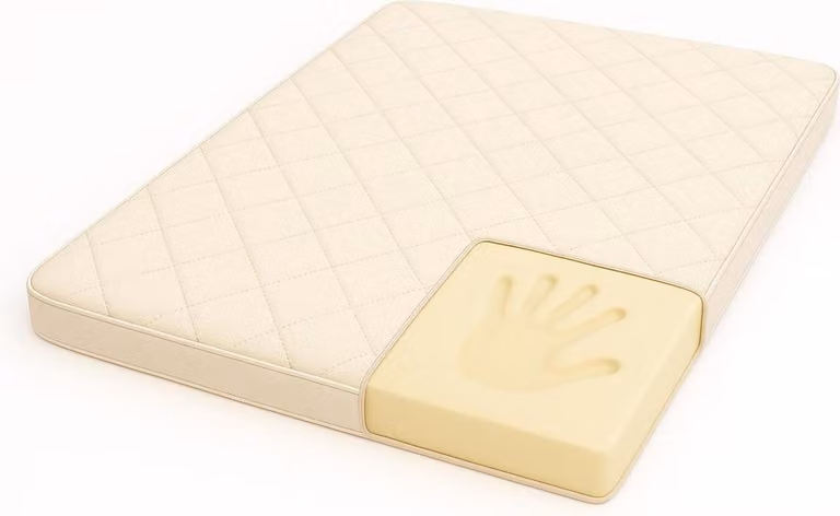 Materasso superiore Selene Royal 90x200 Memory foam Visco overlay
