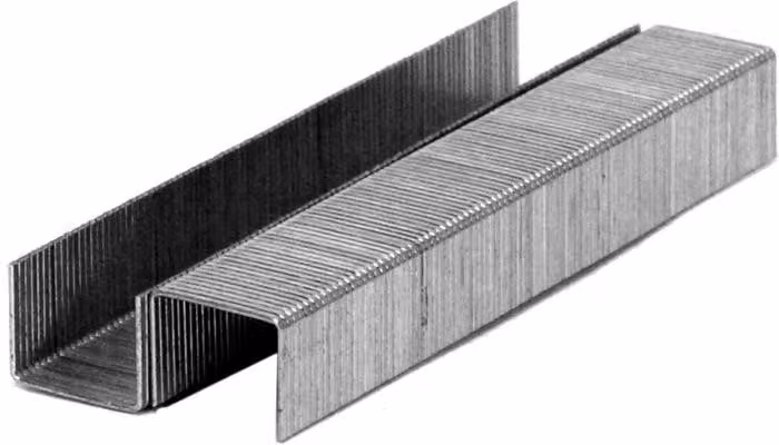 Graffette per imbottitura, tipo A, altezza 12 mm, confezione da 1000 pezzi, STALCO PERFECT S-21442