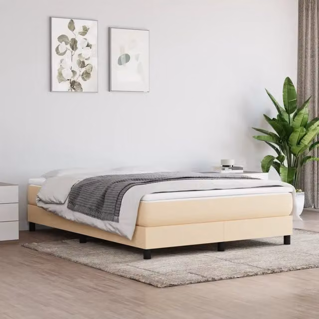 Materasso Ibrido vidaXL Bianco o Beige L: 140 cm, P: 200 cm, H: 20 cm
