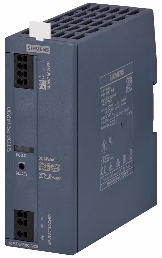Siemens 6EP3333-3SB00-0AX0 SITOP PSU4200 Alimentazione 1 fase DC 24V/5A 1 (6EP33333SB000AX0)