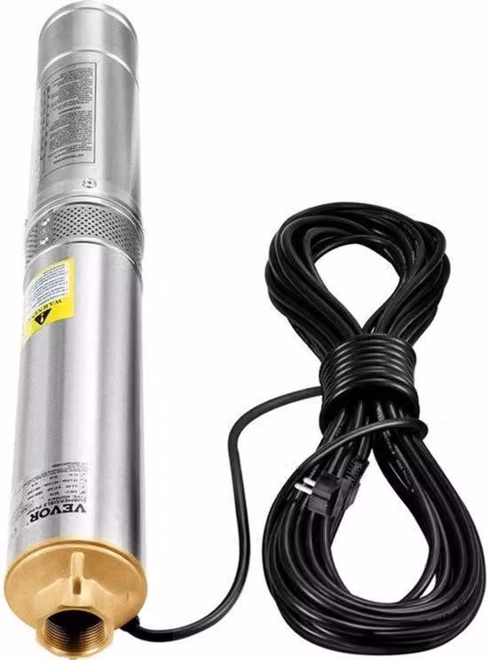 Pompa per acqua da 750 watt – Portata massima di 100 litri al minuto
