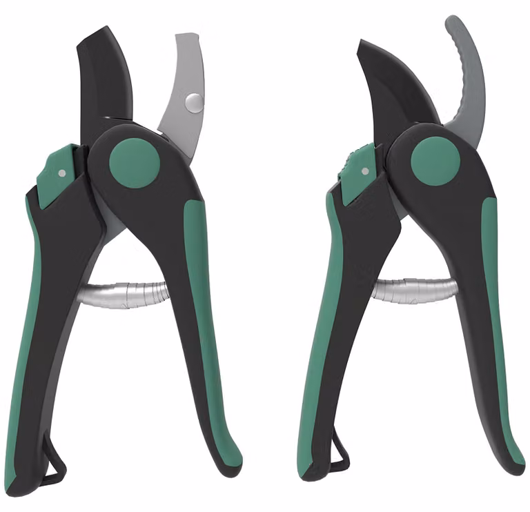 Set di attrezzi da giardino Outsunny, 2 pezzi, attrezzi da giardino in metallo