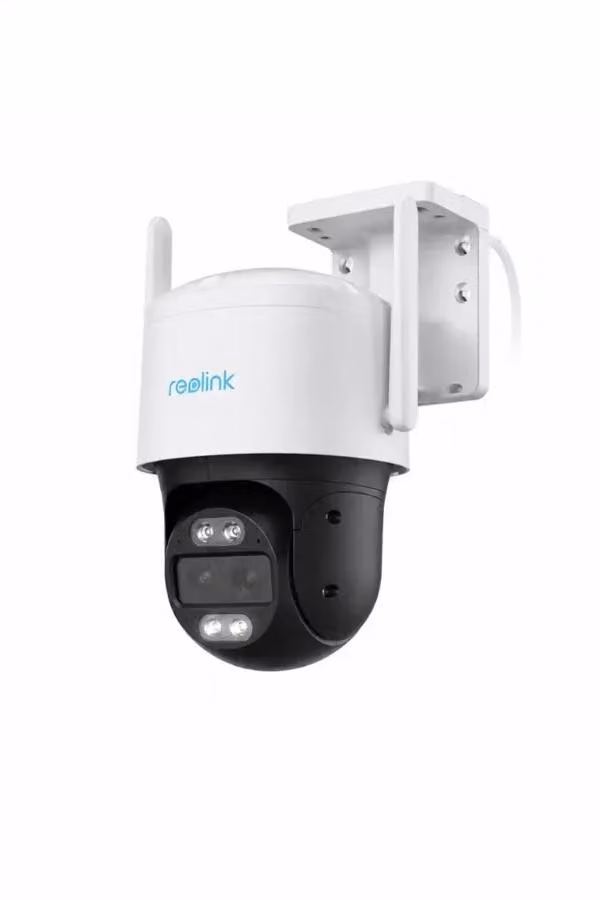 Reolink TrackMix Series W760 Telecamera PTZ WiFi 6 4K, Dual-Lens, Zoom Ibrido 6x, Auto Tracking AI, Visione Notturna a Colori, IP65