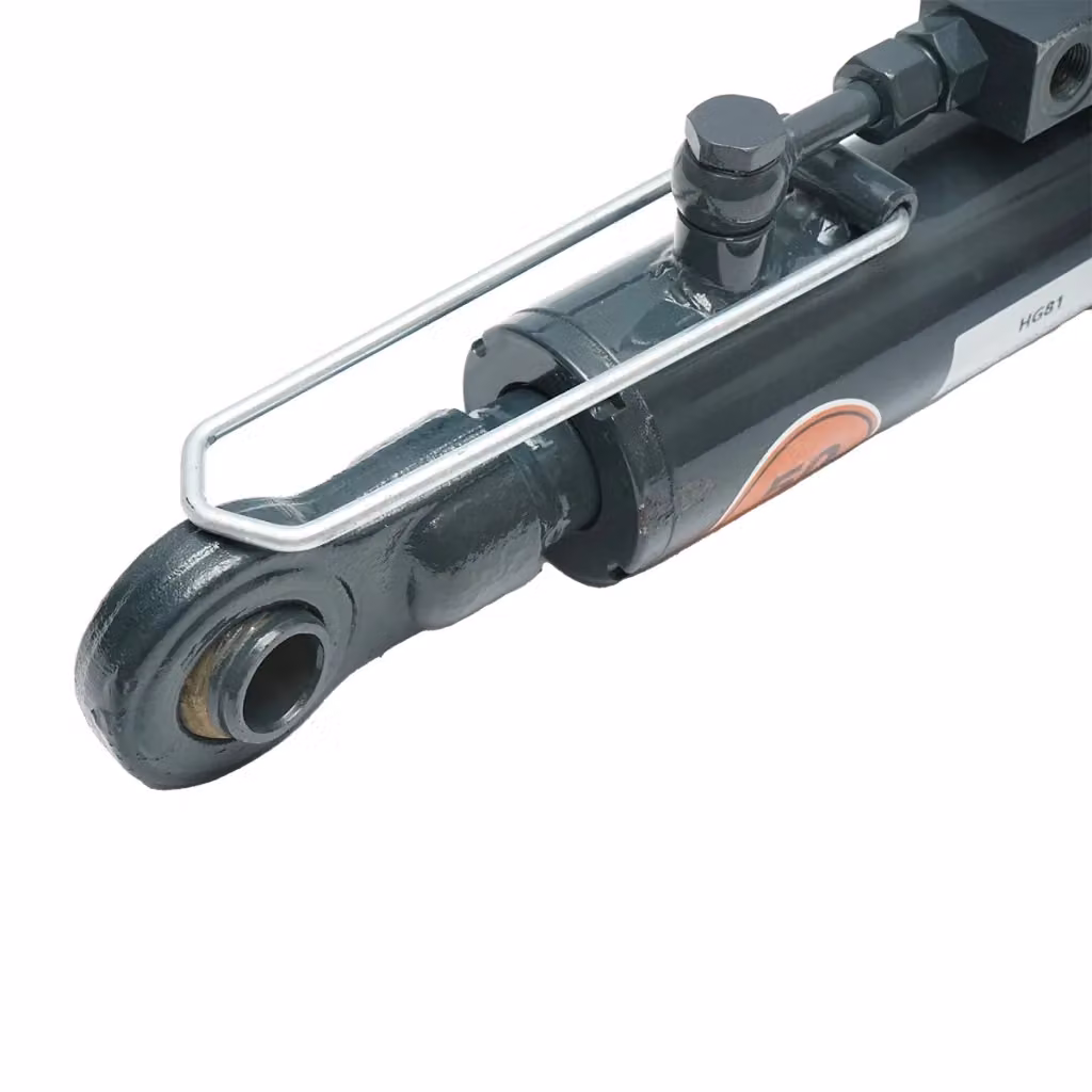 Terzo punto idraulico Breckner Germany categoria 1-2 con corsa 180 mm e lunghezza chiuso 500 mm, filettatura M16 – 2